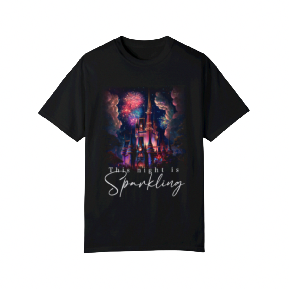 This Night is Sparkling WDW T-Shirt | Adult Comfort Colors Unisex