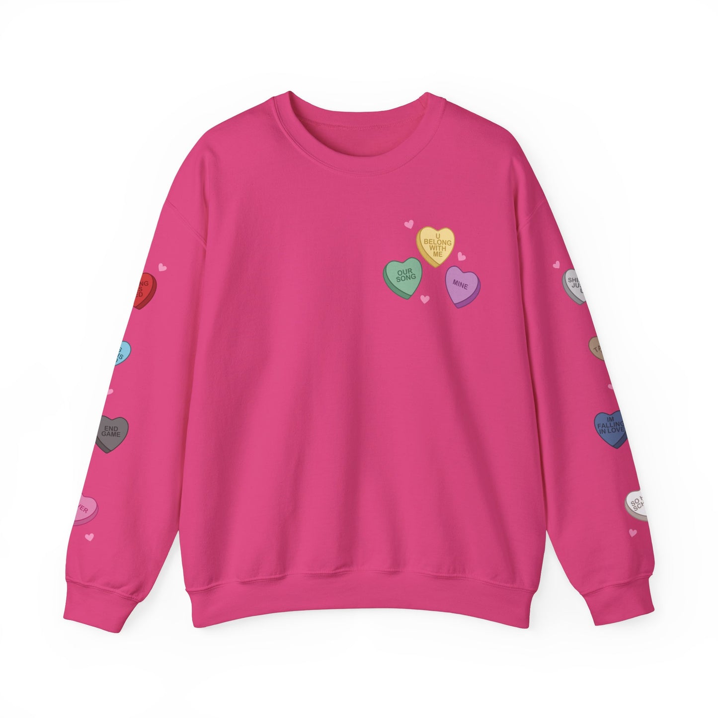 Valentine’s Tay Sweatshirt (Sleeve Detail) | Adult Gildan Unisex