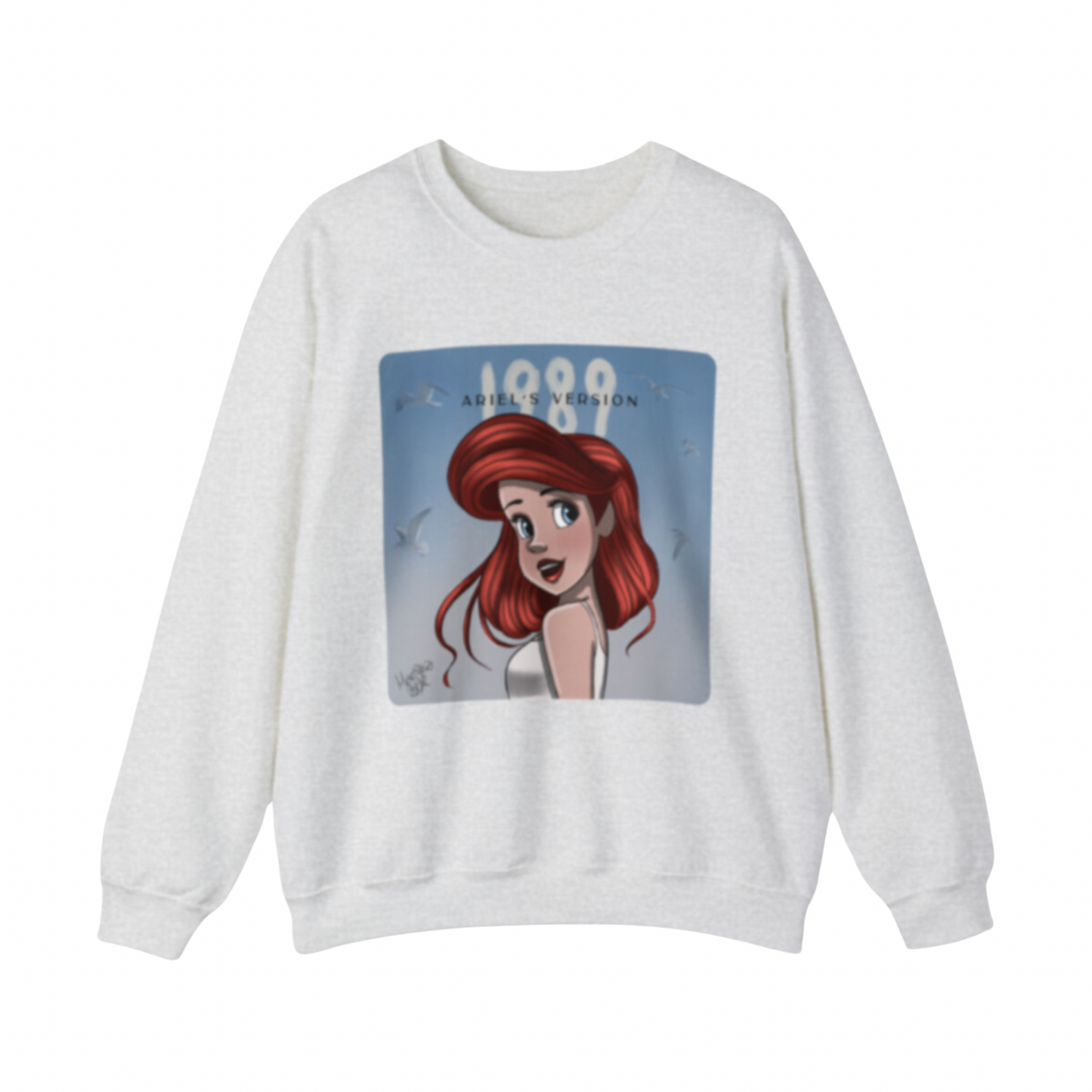 1989 Mermaid Princess Sweatshirt | Adult Gildan Unisex