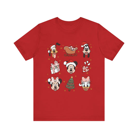 Holiday Cheer Friends T-Shirt | Adult Bella+Canvas Unisex