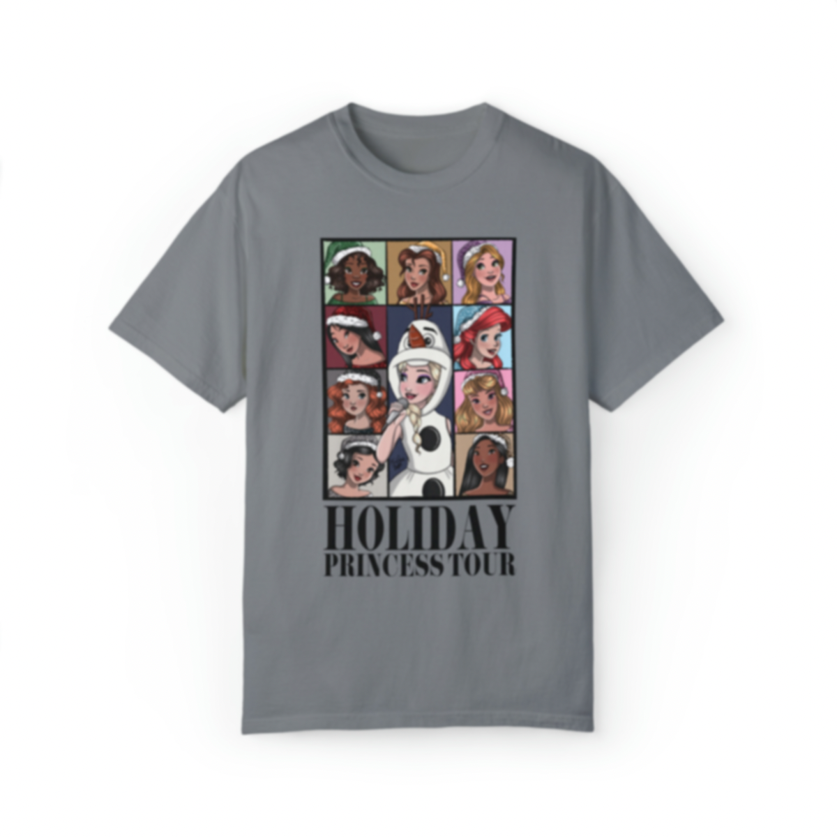 Holiday Princess Tour T-Shirt | Adult Comfort Colors Unisex