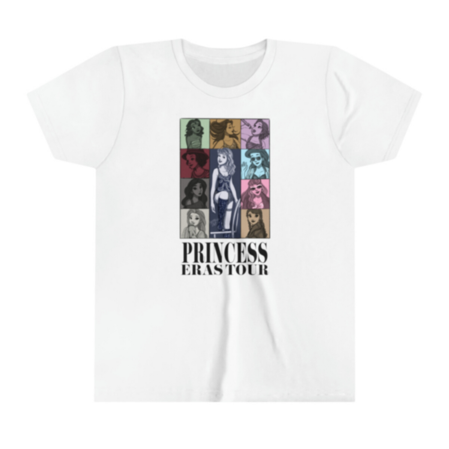 Princess Eras Tour 2.0 T-Shirt | Youth Bella+Canvas Unisex