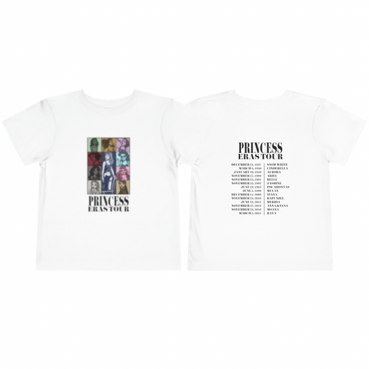 Princess Eras Tour 2.0 T-Shirt* | Toddler Bella+Canvas Unisex