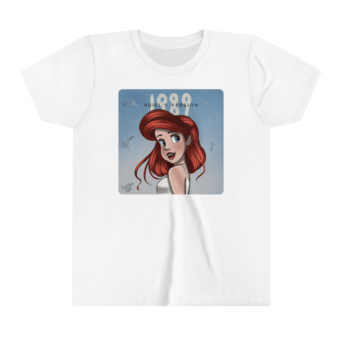 1989 Mermaid Princess T-Shirt | Youth Bella+Canvas Unisex