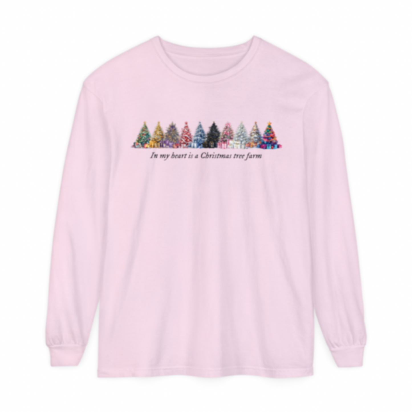 Christmas Tree Eras Long Sleeve T-Shirt | Adult Comfort Colors Unisex
