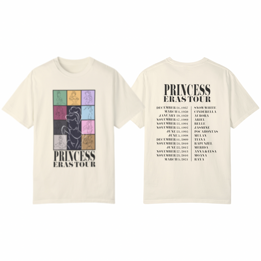 Princess Eras Tour T-Shirt | Adult Comfort Colors Unisex
