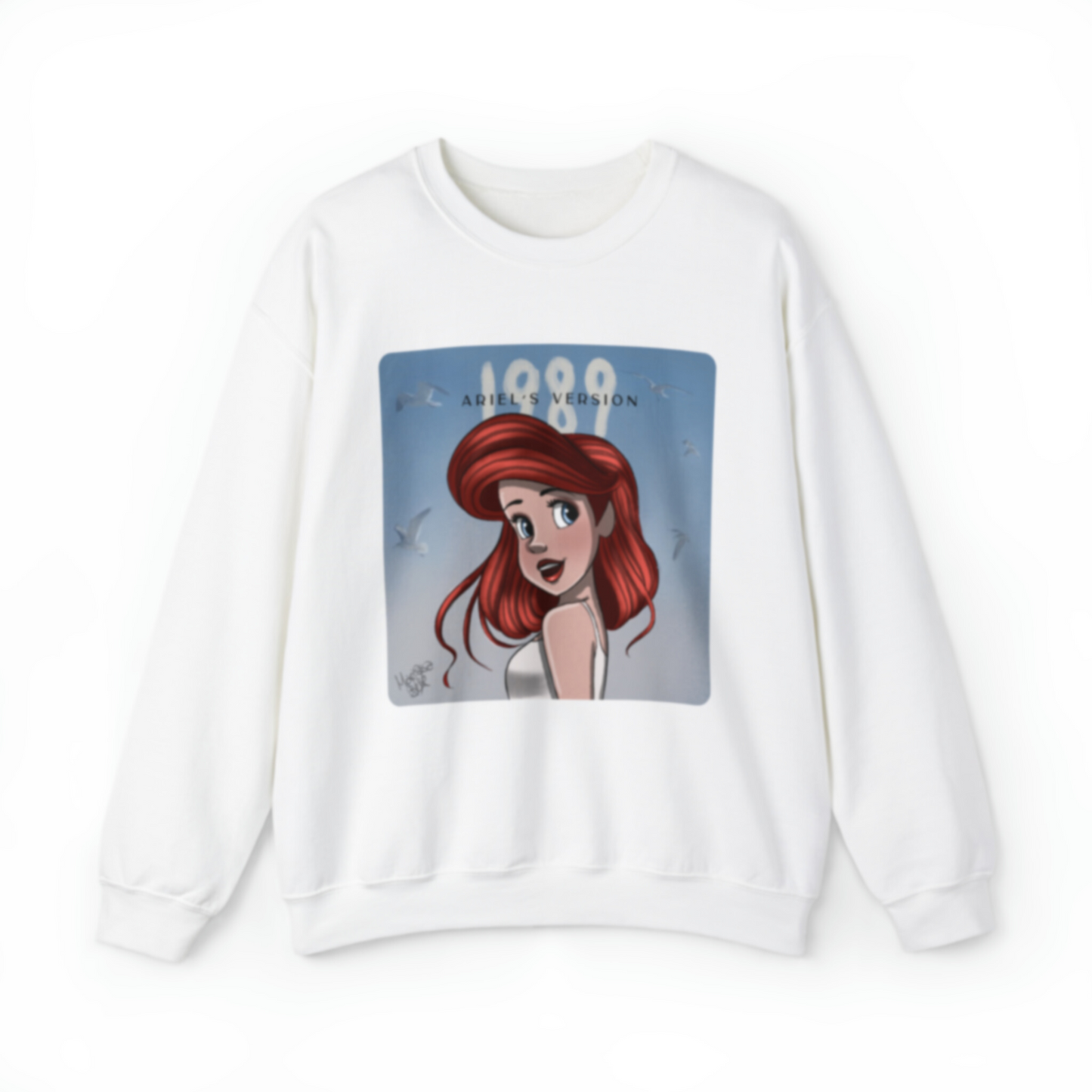 1989 Mermaid Princess Sweatshirt | Adult Gildan Unisex