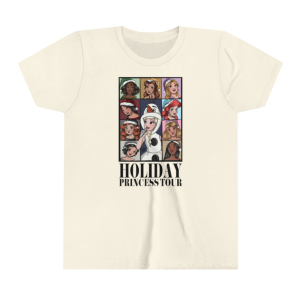 Holiday Princess Tour T-Shirt | Youth Bella+Canvas Unisex
