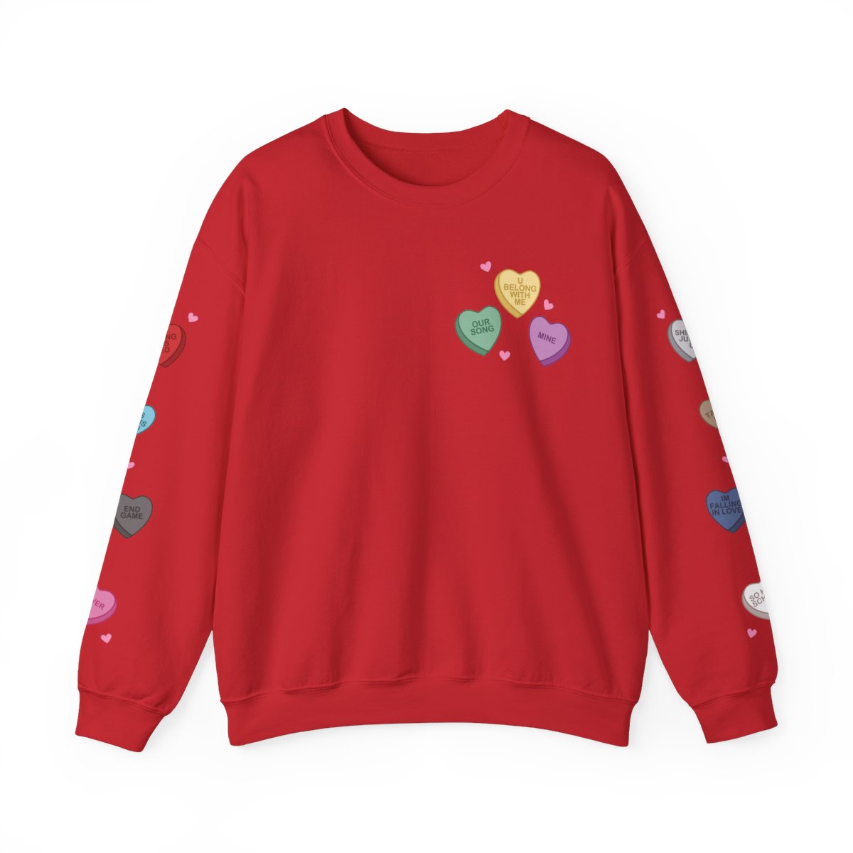 Valentine’s Tay Sweatshirt (Sleeve Detail) | Adult Gildan Unisex