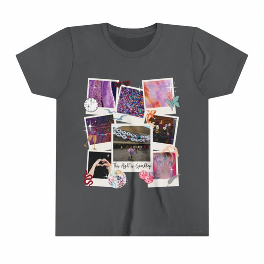 This Night is Sparkling Custom T-Shirt | Youth Bella+Canvas Unisex