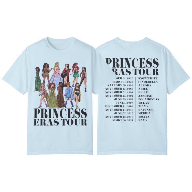 Princess Eras Tour 4.0 T-Shirt* | Adult Comfort Colors Unisex