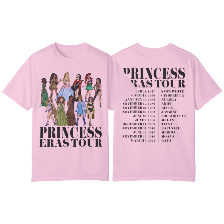 Princess Eras Tour 4.0 T-Shirt* | Adult Comfort Colors Unisex