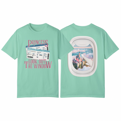 Window Seat Princess (Anaheim) T-Shirt | Adult Comfort Colors Unisex