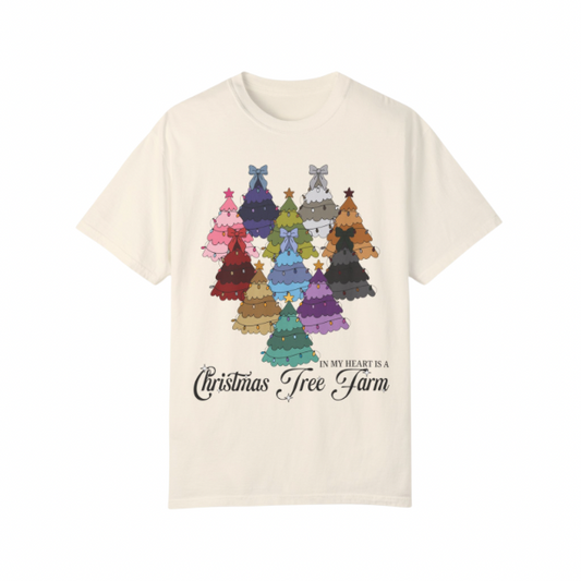 Christmas Tree Farm T-Shirt | Adult Comfort Colors Unisex