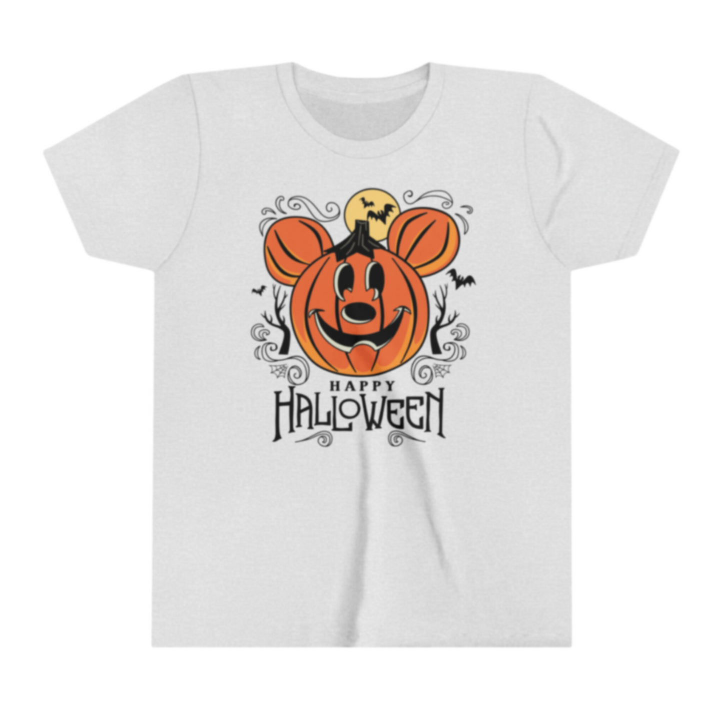 Halloween Pumpkin T-Shirt | Youth Bella+Canvas Unisex