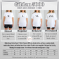 Princess Eras Lineup T-Shirt | Adult Gildan Unisex