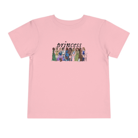 Princess Eras Lineup 2.0 T-Shirt* | Toddler Bella+Canvas Unisex