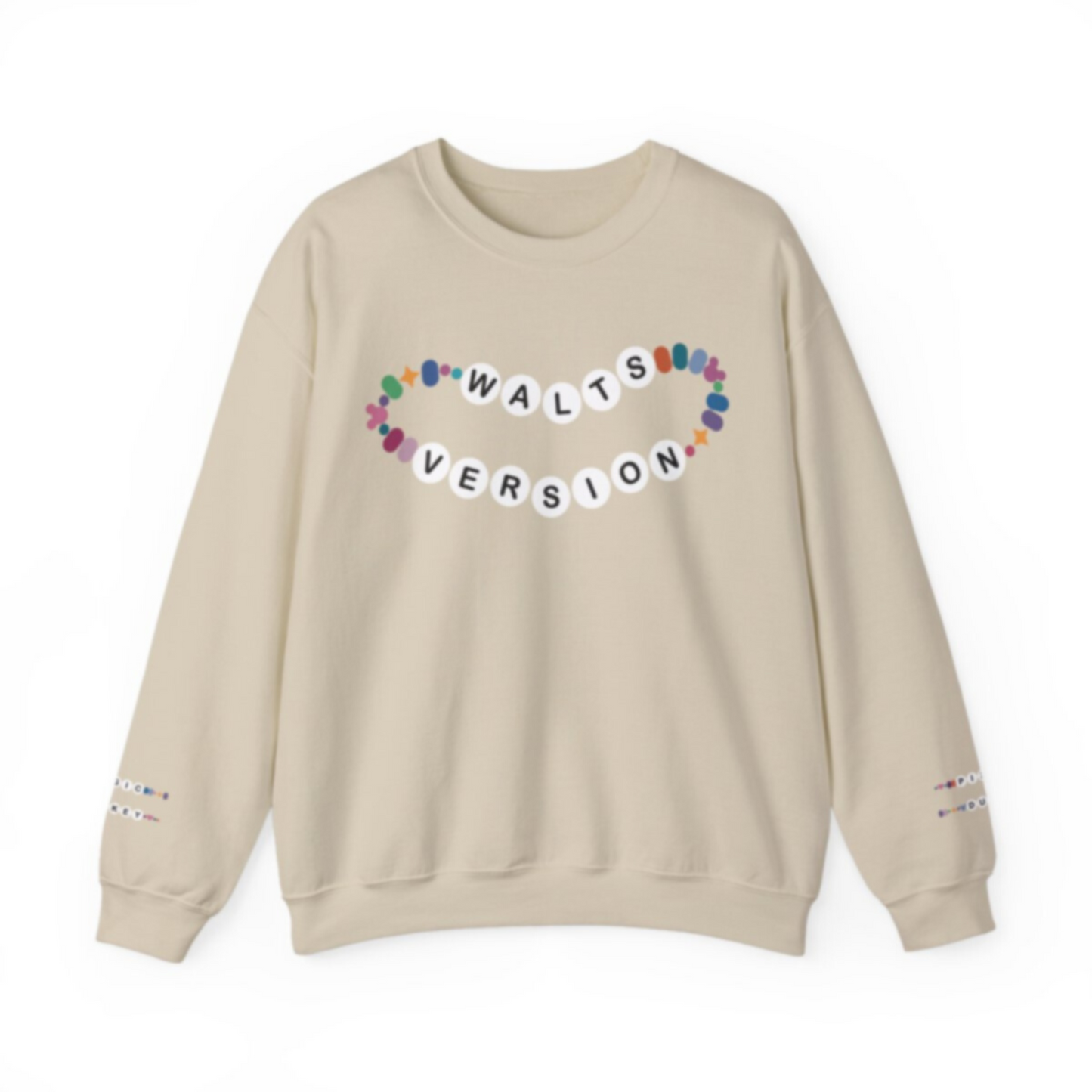 Walt’s Version Friendship Bracelet Sweatshirt | Adult Gildan Unisex